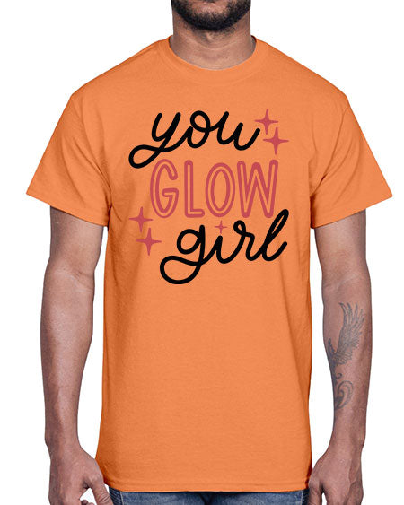 You Glow Girl Style 5#-makeup Cotton Tee