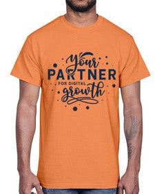 Your Partner for Digital Growth 1#- internet- Cotton Tee