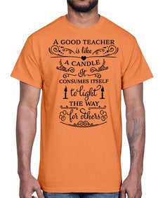 a good teacher 1#- teacher- Cotton Tee