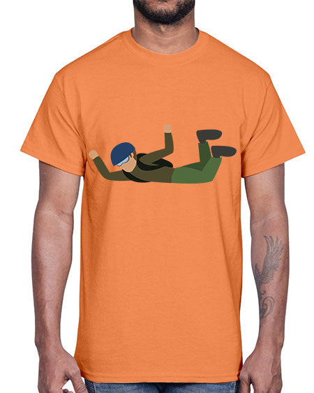 all in one 04#- parachute- Cotton Tee