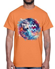 aquarius 90#- aquarius- Cotton Tee