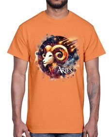 aries 127#- aries- Cotton Tee