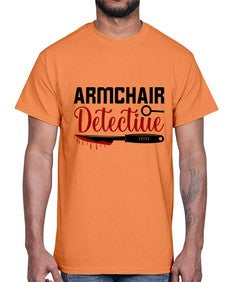 armchair detectiue 237#- true crime- Cotton Tee