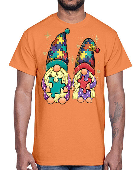 autism gnomes- autism- Cotton Tee