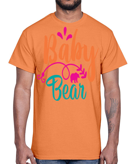 baby bear 11#- bears - animals- Cotton Tee