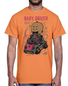 baby driver hnm 245#- art pop art- Cotton Tee