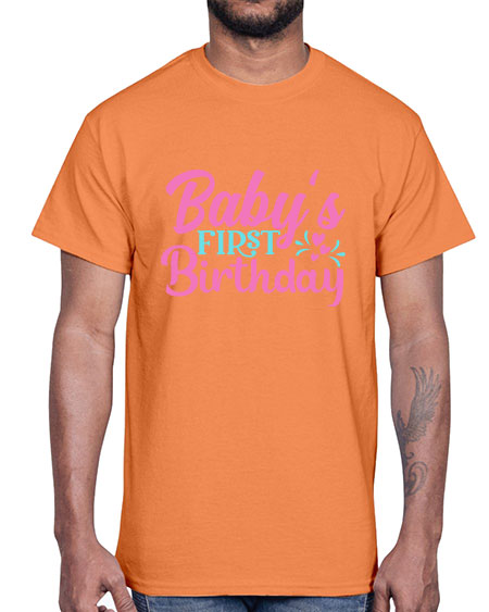 babys first birthday Style 34#- baby- Cotton Tee