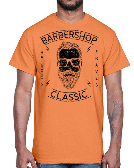 barber shop classic588#- barber- Cotton Tee