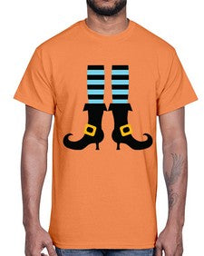 bluewitchlegs 47#- witch- Cotton Tee