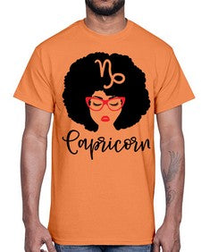capricorn 199#- capricorn- Cotton Tee