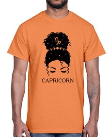 capricorn 204#- capricorn- Cotton Tee