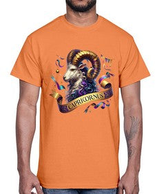 capricorn 209#- capricorn- Cotton Tee