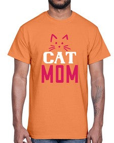cat mom Style 34#- cats- Cotton Tee