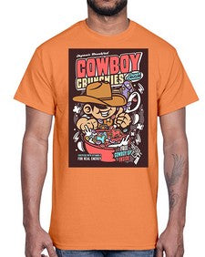cowboy crunchies 345#- western- Cotton Tee
