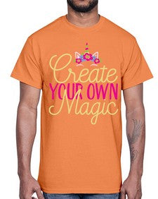 create your own magic 82#- unicorn- Cotton Tee