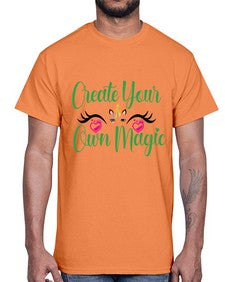 create your own magic 83#- unicorn- Cotton Tee