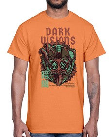 dark visions 367#- art pop art- Cotton Tee