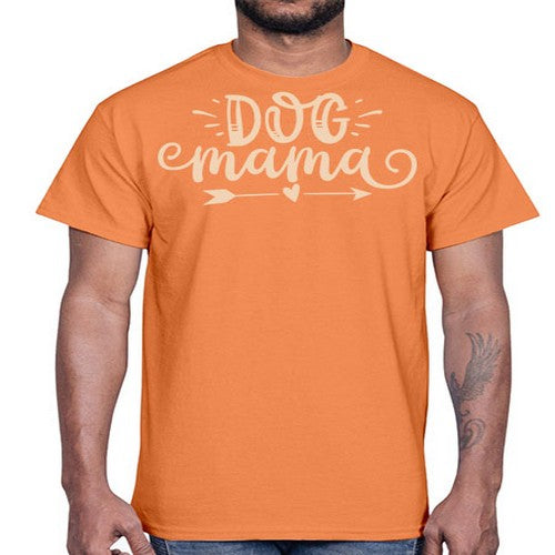 dog mama 83#- dogs- Cotton Tee