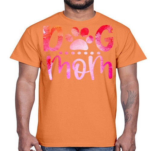dog mom 86#- dogs- Cotton Tee