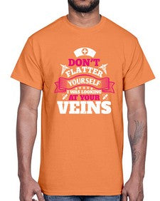 dont flatter yourself Style 716#- nurse- Cotton Tee