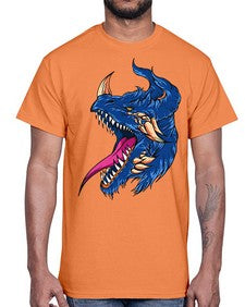 dragon 173#- dragon- Cotton Tee