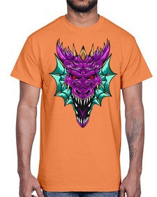 dragon 175#- dragon- Cotton Tee