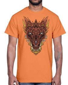 dragon 176#- dragon- Cotton Tee