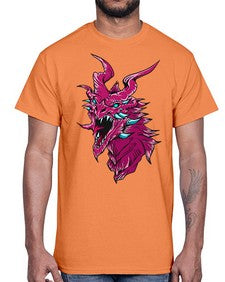 dragon 177#- dragon- Cotton Tee