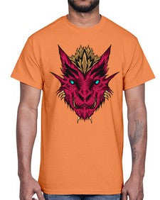 dragon 182#- dragon- Cotton Tee