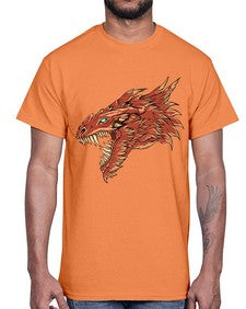 dragon 184#- dragon- Cotton Tee