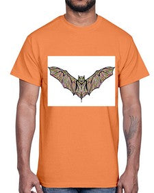ethnic bat 415#- mandala- Cotton Tee