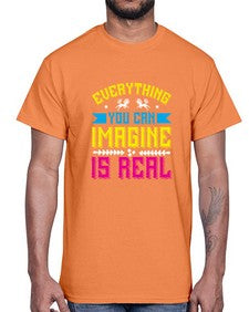 everything you can imagine is real 130#- unicorn- Cotton Tee