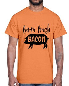 farm fresh bacon 961#- bacon- Cotton Tee