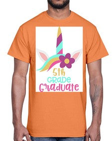 fifth grade graduate 71#- fifth grade- Cotton Tee