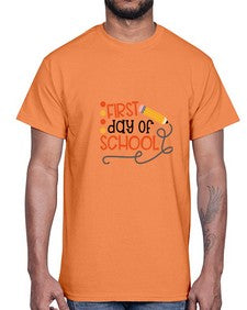 first day of school 113#- first grade- Cotton Tee