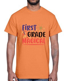 first grade magical 149#- first grade- Cotton Tee