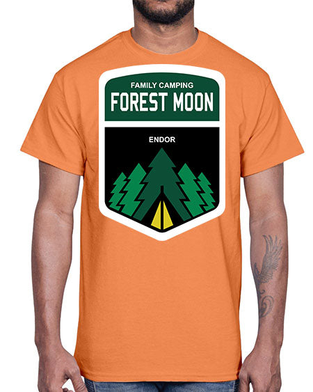 forest moon 8#- moon- Cotton Tee