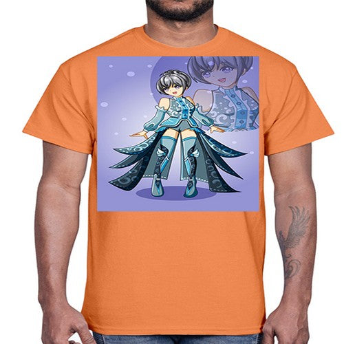 game of beautiful girl140#- anime- Cotton Tee