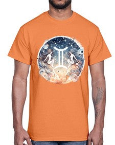 gemini 247#- gemini- Cotton Tee