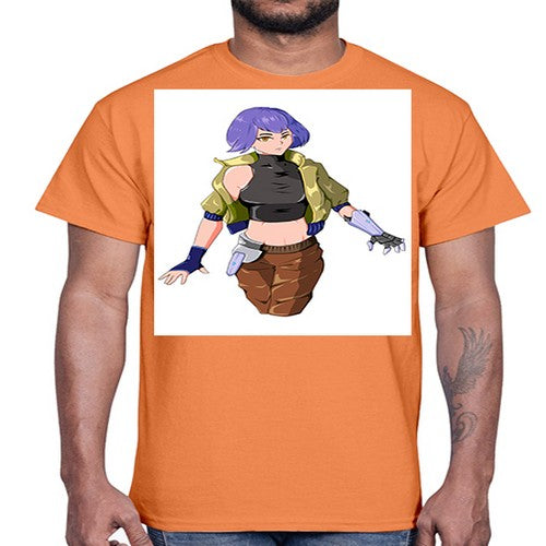 girl with gauntlet169#- anime- Cotton Tee