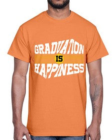 graduation is happiness 223#- graduation- Cotton Tee