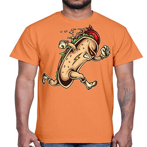 hot dog hero 159#- dogs- Cotton Tee