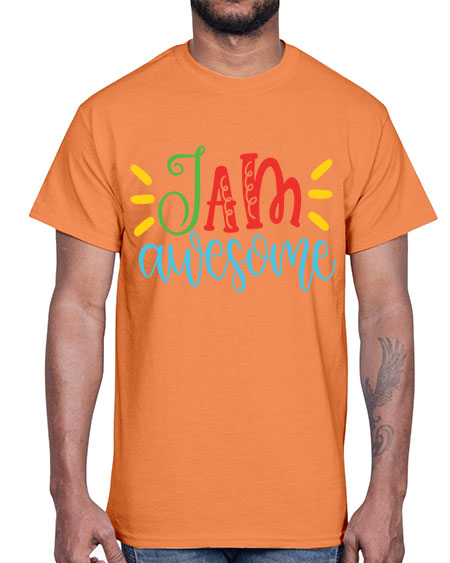 i am awesome Style 18#- autism- Cotton Tee
