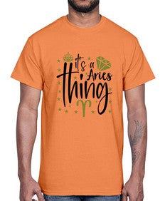 its a Aries thing 261#- aries- Cotton Tee