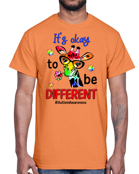 its okay to be different- autism- Cotton Tee