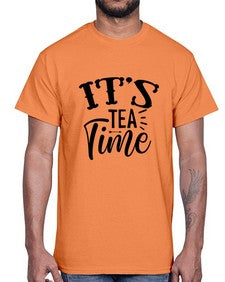 its tea time 1239#- tea- Cotton Tee