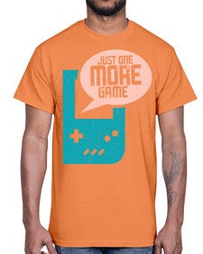 just one more game 131#- video games- Cotton Tee