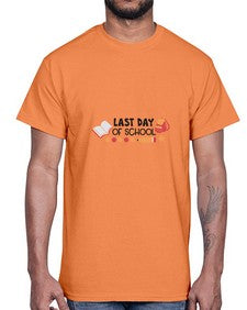 last day of school 452#- general school- Cotton Tee