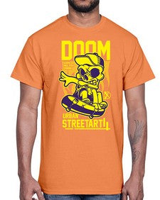 lets skate 727#- art pop art- Cotton Tee