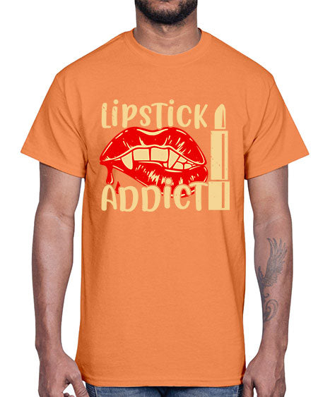 lipstick addict Style 197#-makeup Cotton Tee